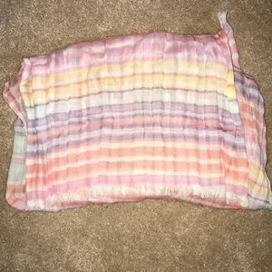 Pastel scarf